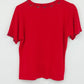 Title: Kathie Lee Collection Women's Medium Beaded Neck Top Short Sleeve Shirt
