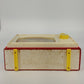 Fisher Price Giant Screen Music Box TV Toy 1966 Vintage Works Collectible 2 Tune