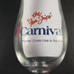 Carnival Cruise Hurricane Glasses Set 2 Fun Ships 8in Vintage