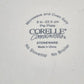 Corelle Coordinates Callaway Ivy 9" Deep Pie Plate Stoneware w/ Handles
