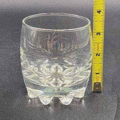 Set of 2 Bormioli Rocco Galassia Rocks Low Ball Barware Juice Glasses 8 oz Italy