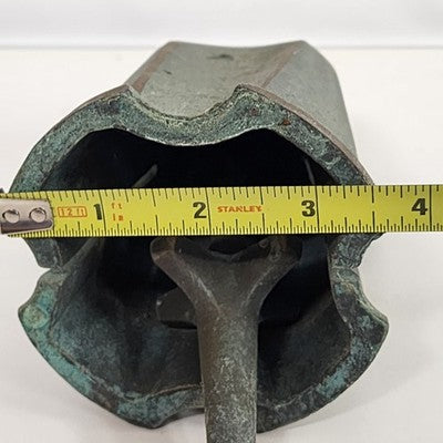 A5 Cast Bronze Bell Wind Chime Harmony Hollow Style Jeff Cross 14.75" Garden Art