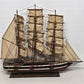Assembled Model Cutty Sark Clipper Ship Wood Construction Canvas Sails 30" Long