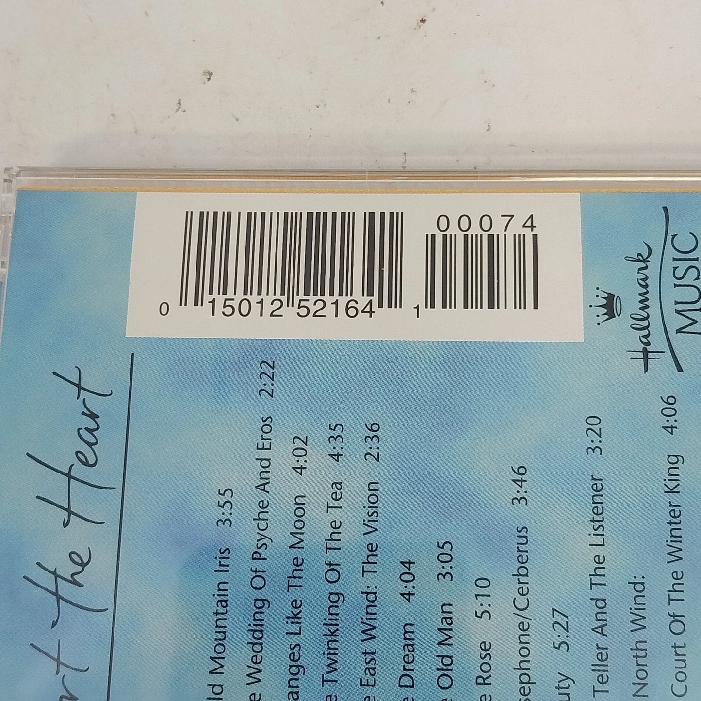 Hallmark Music to Comfort the Heart Judith Pintar CD Soothing Harp Narada 1998