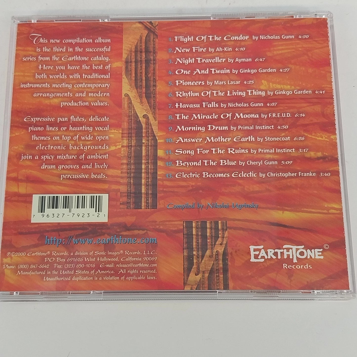 Earthtone Collection Two & Three 2 CD Various Artist Ambient New Age World Music