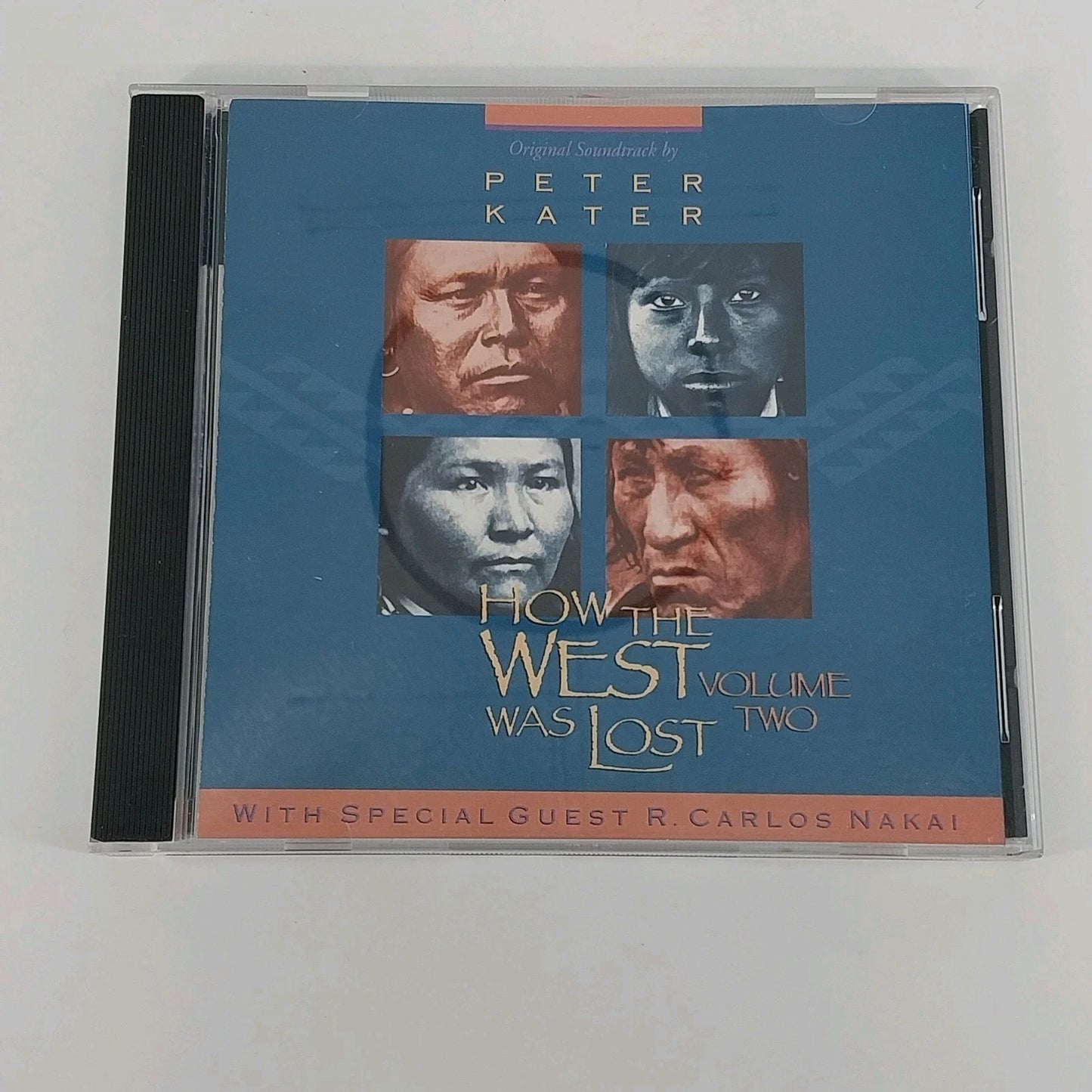 Peter Kater How the West Was Lost Vol. 1 & 2 CD Lot R. Carlos Nakai 2 Discs