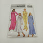 Butterick B4939 Vtg Sewing Pattern 2006 Cut Girls Pajama & Nightgown Size XS-M
