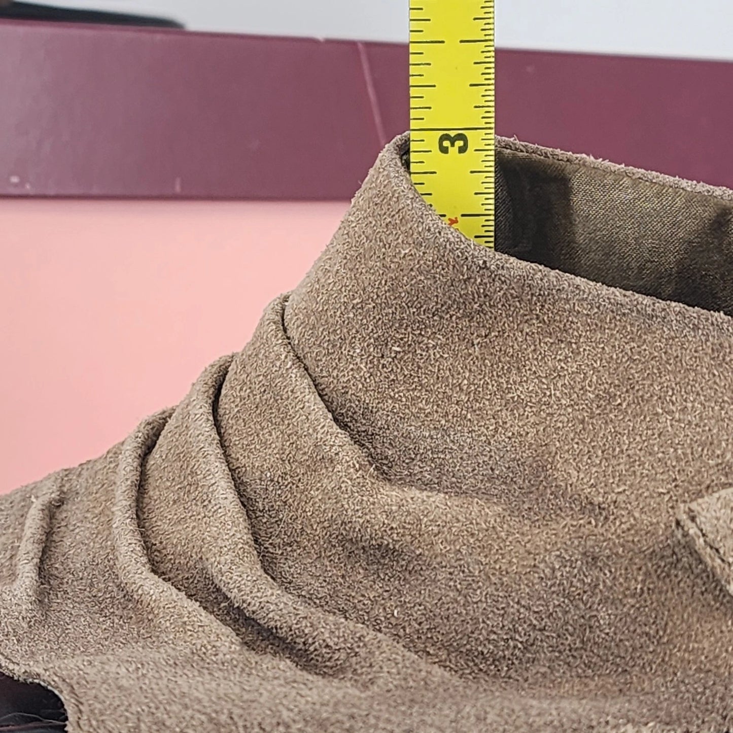 Sonoma Ashie Sand Sandals Women 8.5 Beige Suede Ankle Strap