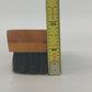 Wooden Shoe Polish Brush Black Bristles 119 Boot Shine Cleaner Vintage
