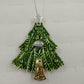 Avon 2008 5th Annual Christmas Tree Brooch w Multicolor Round & Star Rhinestone