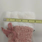 Lauren Conrad Pink Faux Fur Slipper Socks Womens L XL