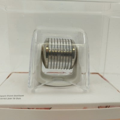 BeautyBio GloPRO Silver Face MicroTip Head Anti-Aging Tool NIB