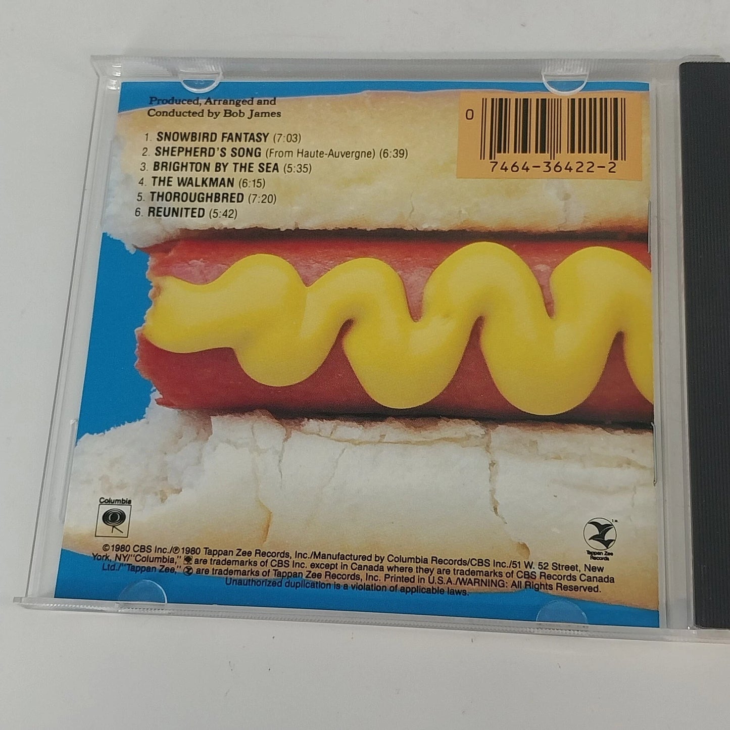 Bob James H CD 1980 Jazz Fusion Contemporary Jazz Digitally Mastered