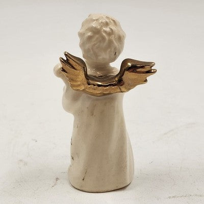 Goebel Germany Porcelain Angel with Harp Figurine Collectible Antique Rare Decor