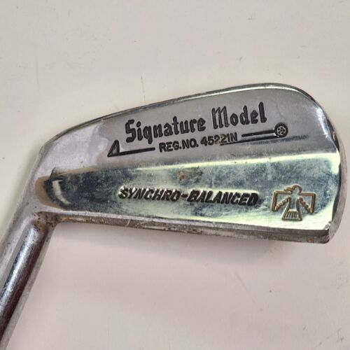 Signature Model 3 Iron Golf Club LH 39" Northwestern Synchro-Bal Fine Line Grip