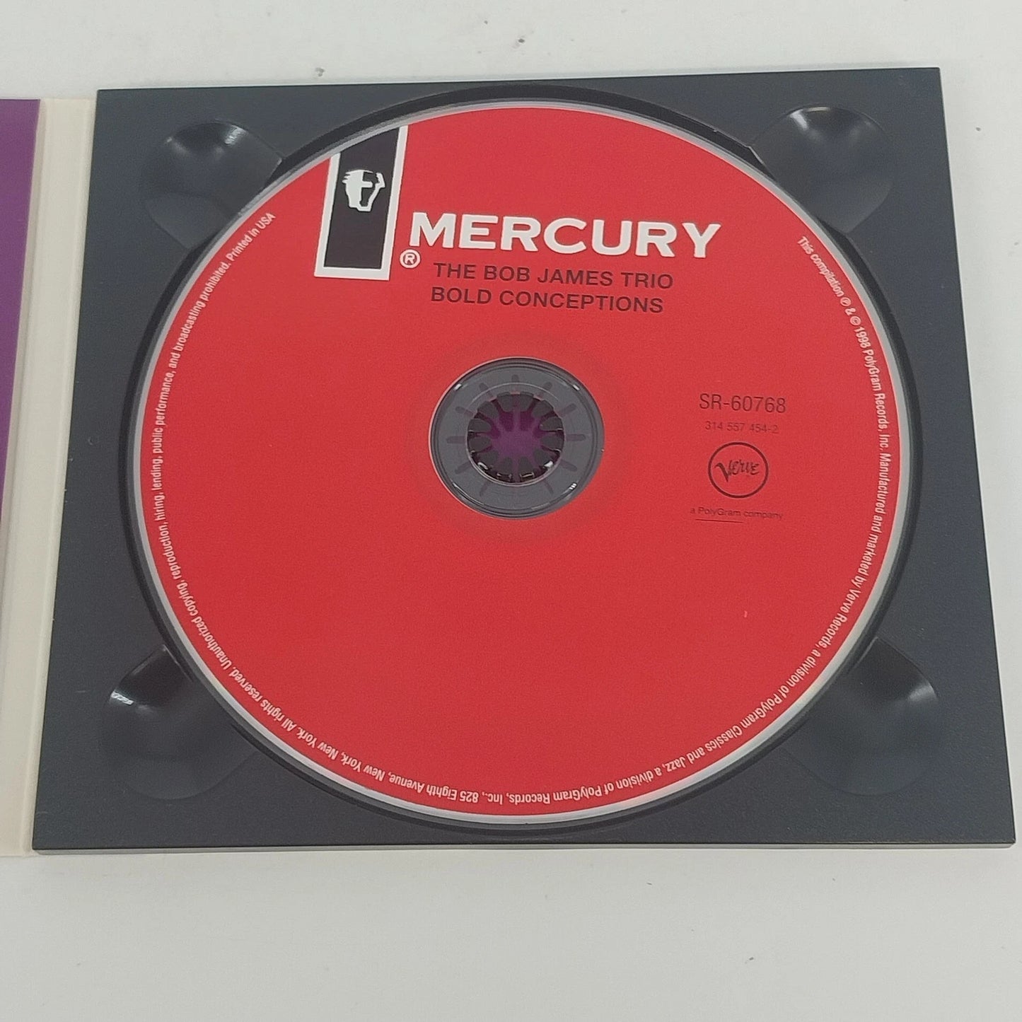 Bob James Trio Bold Conceptions CD Verve By Request Jazz Mercury Quincy Jones