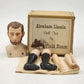 Abraham Lincoln Doll Kit by Yield House Inc Head Arms Legs Body Fabric & Pattern