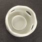 Holly Berry Pattern Tea Light Fragrance Warmer Three Piece Unit Vintage Japan