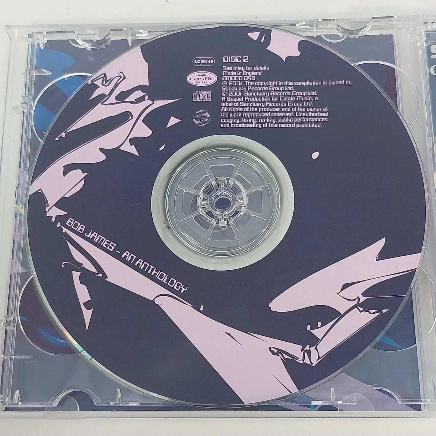 Bob James An Anthology 2 CD Disc Set 2001 Castle Music Smooth Contemporary Jazz