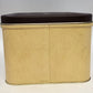 Slice O' Life Bread Empty Box Metal Tin Brown Lid Wheat Design 14" USA Vintage