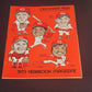 1973 Cincinnati Reds yearbook featuring Johnny Bench