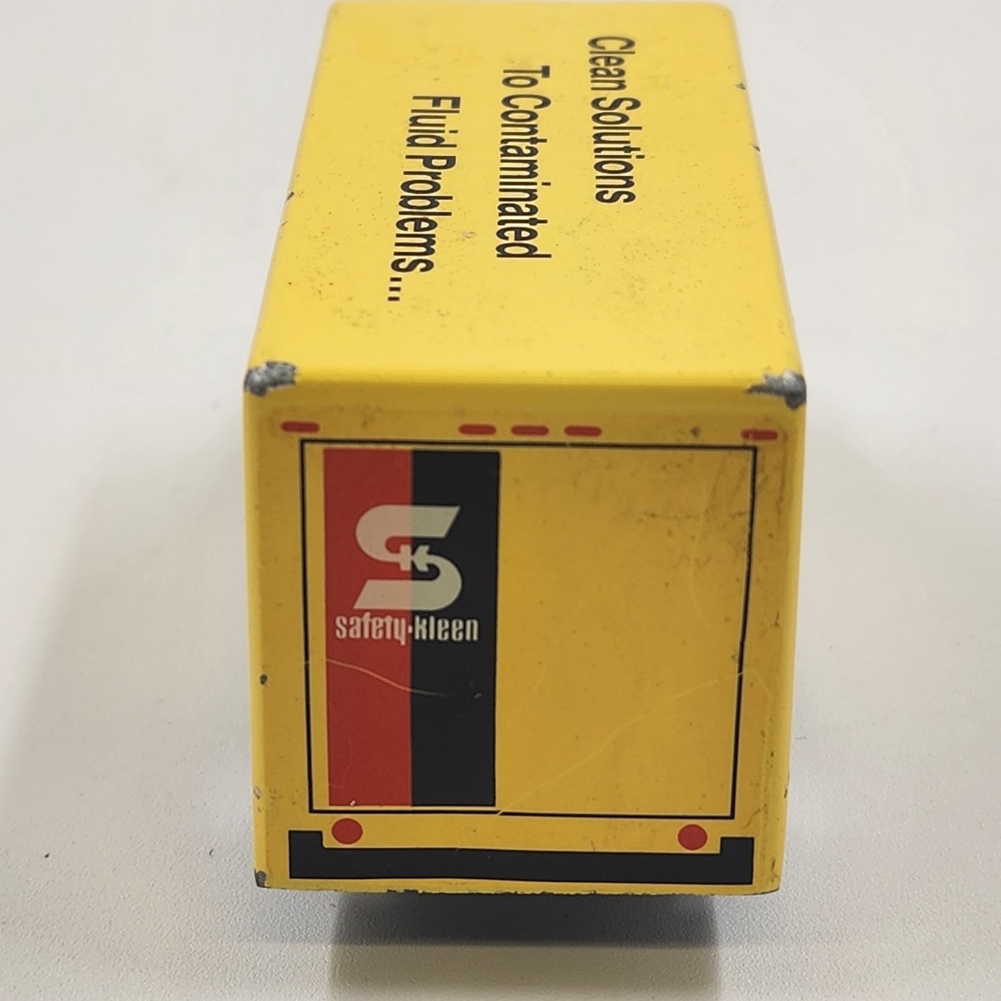 Ralstoy 22 SAFETY-KLEEN Yellow Diecast Metal Box Toy Car Delivery Van Truck USA