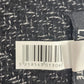 Galeries Lafayette Paris Large Scarf Shawl Black White Oversized Wrap France Vtg