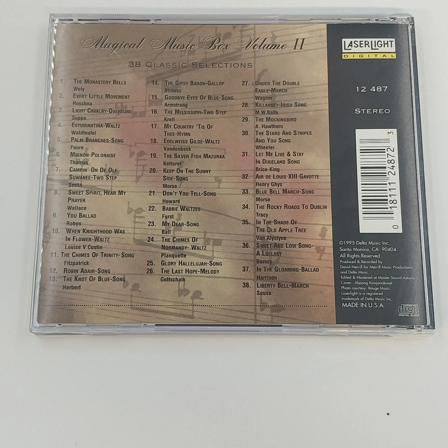Magical Music Box 2 CD Set Volumes 1 & 2 LaserLight Classical Selection Romantic