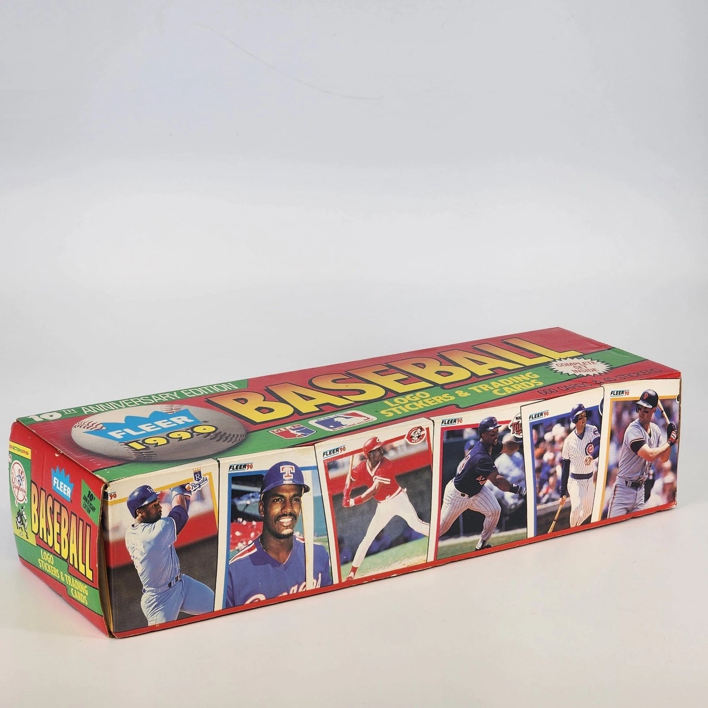 1990 Fleer Baseball complete factory set with 660 cards in original box