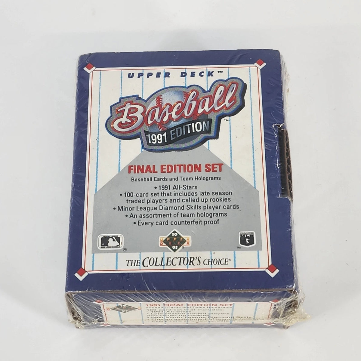 1991 Upper Deck Final Edition factory sealed baseball card set