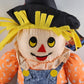22 inch CR Seasons Spooky Friend Halloween scarecrow plush with tags