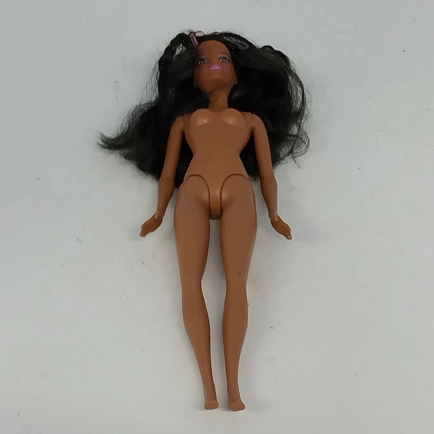Mattel Barbie Black Doll Pink Sunglasses Lips Black Hair 2006 Fashion Doll Nude