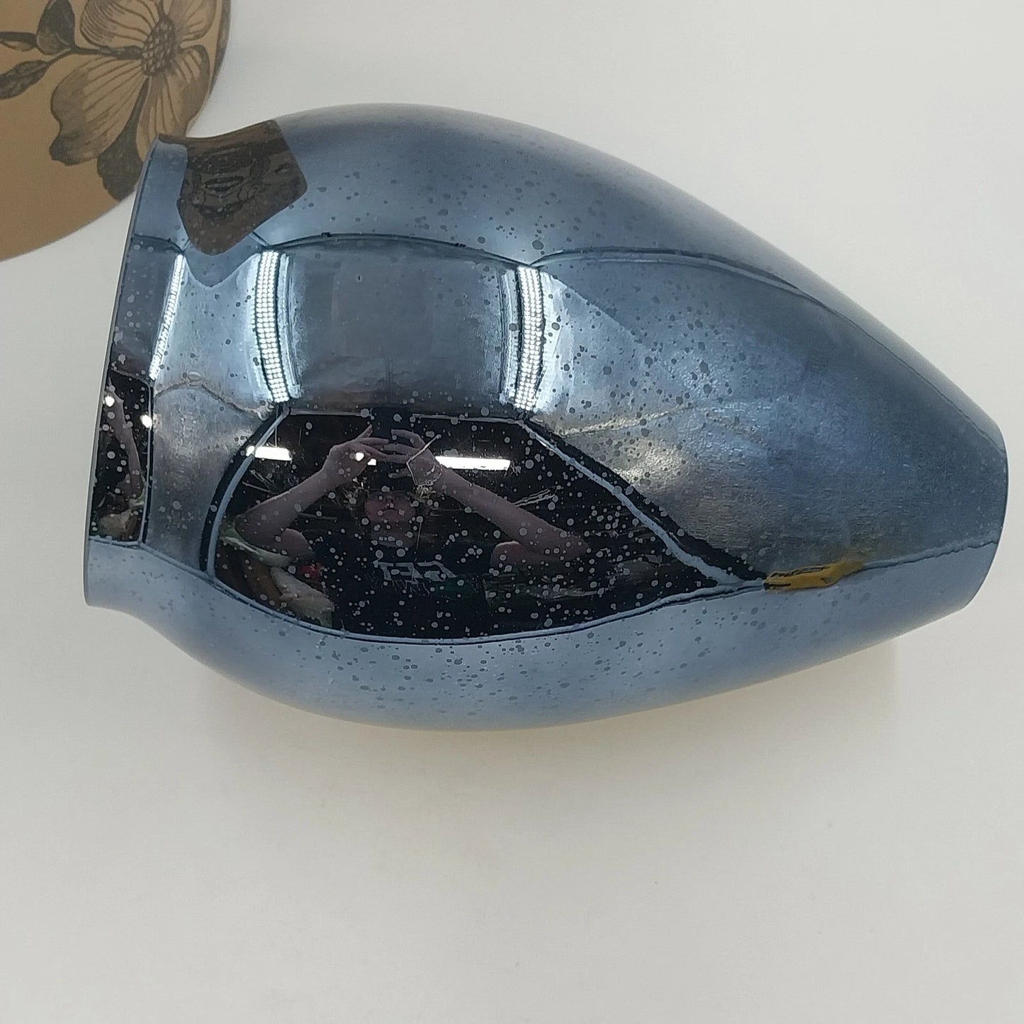 Scentsy Reflect Mercury Glass Diffuser Shade Silver Teardrop with Box 2015 China