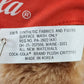Coca-Cola Critters Cody Bear Plush 1988 Window Clinger Toy