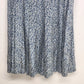 Andrea Gayle Blue White 2 Piece Skirt Suit Set Plus Size 20