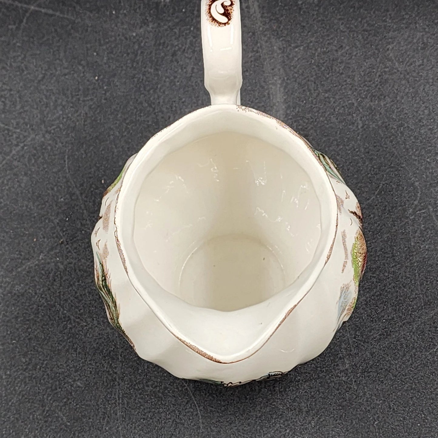 Johnson Bros Heritage Hall Creamer 10 oz Spanish Hacienda Ironstone England Vtg