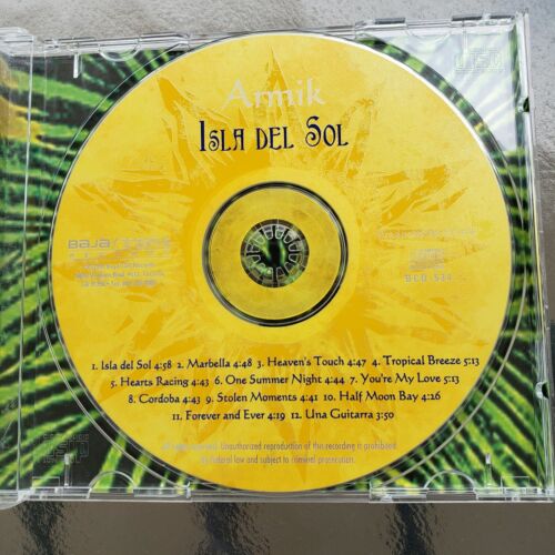Isla del Sol by Armik CD 2002 Baja TSR Records Marbella Heaven's Touch Cordoba