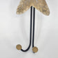 Wooden Starfish Wall Hanger 2 Hook Coastal Nautical Beach Decor