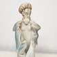 Sand Clay Art Sculpture Modernist Anthropomorphic Woman Figure Signed 12"