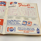 Cincinnati Reds 1982 Scorebook vs Atlanta Mario Soto Star on the Rise Scored Vtg