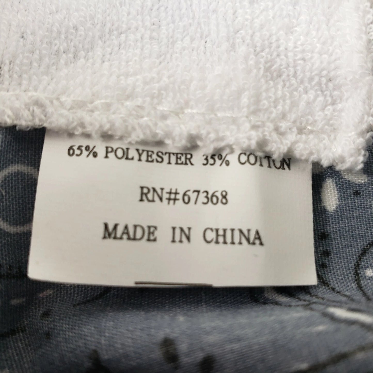 EZ Cool Cooling Du Rag Skull Cap Cowboy Blue Tie Headwrap Elastic Back