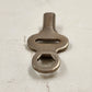 Adjustable Metal Wheels Roller Skates w Key 1950s Leather Straps Union Hardware