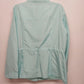 Studio Works Women's XL Light Blue Lightweight Zip Jacket 4 Pockets Drawstring