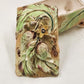 Vintage A Fairyland Trinket Box – 5.5" Hand-Painted Ceramic Jewelry Box, Mid-Century Japan MCM Whimsical Design