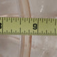Amber Glass Ceiling Light Shade 12" Ribbed Pumpkin Flush Mount 9" Fitter Vintage