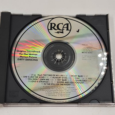 4 Orig Movie Soundtrack CDs Dirty Dancing FOOTLOOSE Saturday Night Fever GREASE