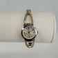 Women's Quartz Watch Two Tone Expansion Band Analog Silver Gold Tone Rope Style