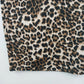 La Scala Leopard Print Pencil Skirt Womens Large High Waist Midi
