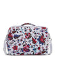 Laptop Workstation Crossbody Vera Bradley Vineyard Floral Cotton Laptop Bag NEW