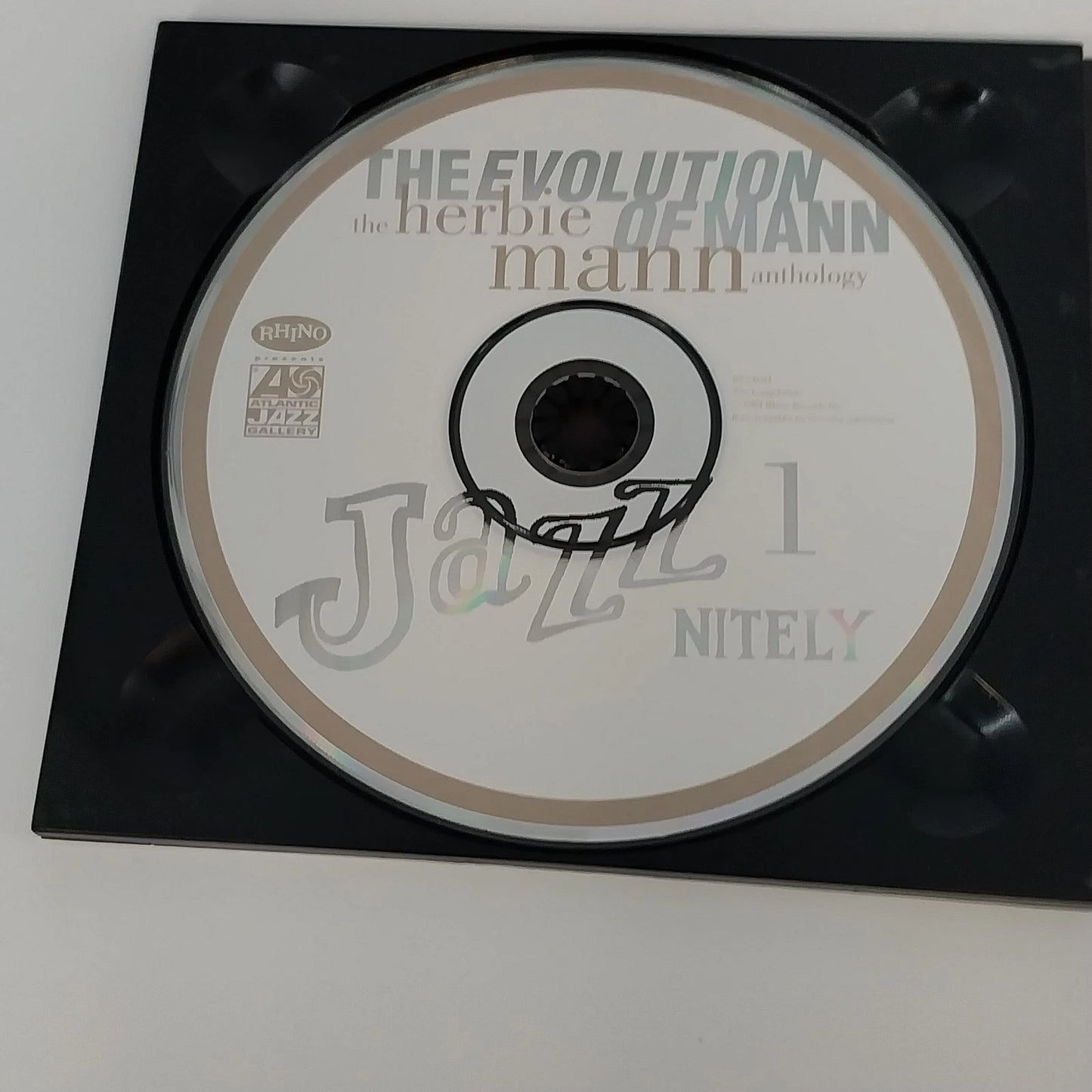 Herbie Mann The Evolution of Mann Anthology 2 CD Set Rhino Atlantic Jazz 1994